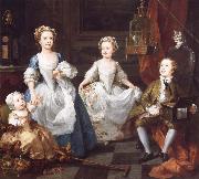 William Hogarth THe Graham Children china oil painting artist